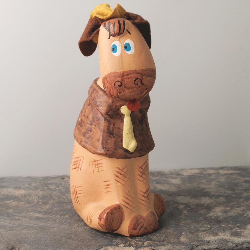 Vintage Napcoware Horse Figurine Bank Ceramic 1960 Mid-Century M-7430